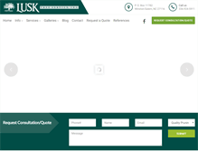 Tablet Screenshot of lusktree.com